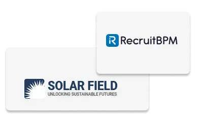 recruitbpm & Solar Field Nation logos