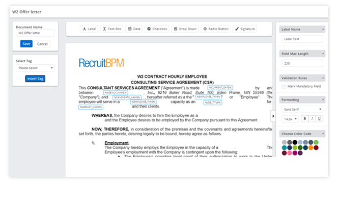 Manage Documents