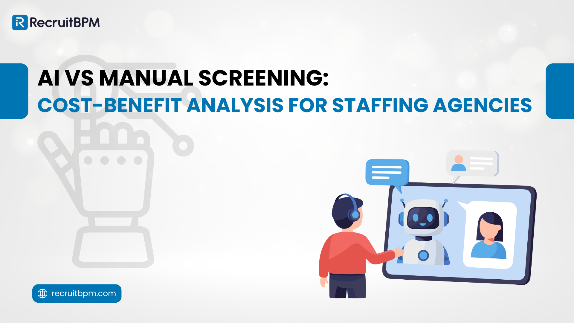 AI vs Manual Screening: Cost-Benefit Analysis for Staffing Agencies