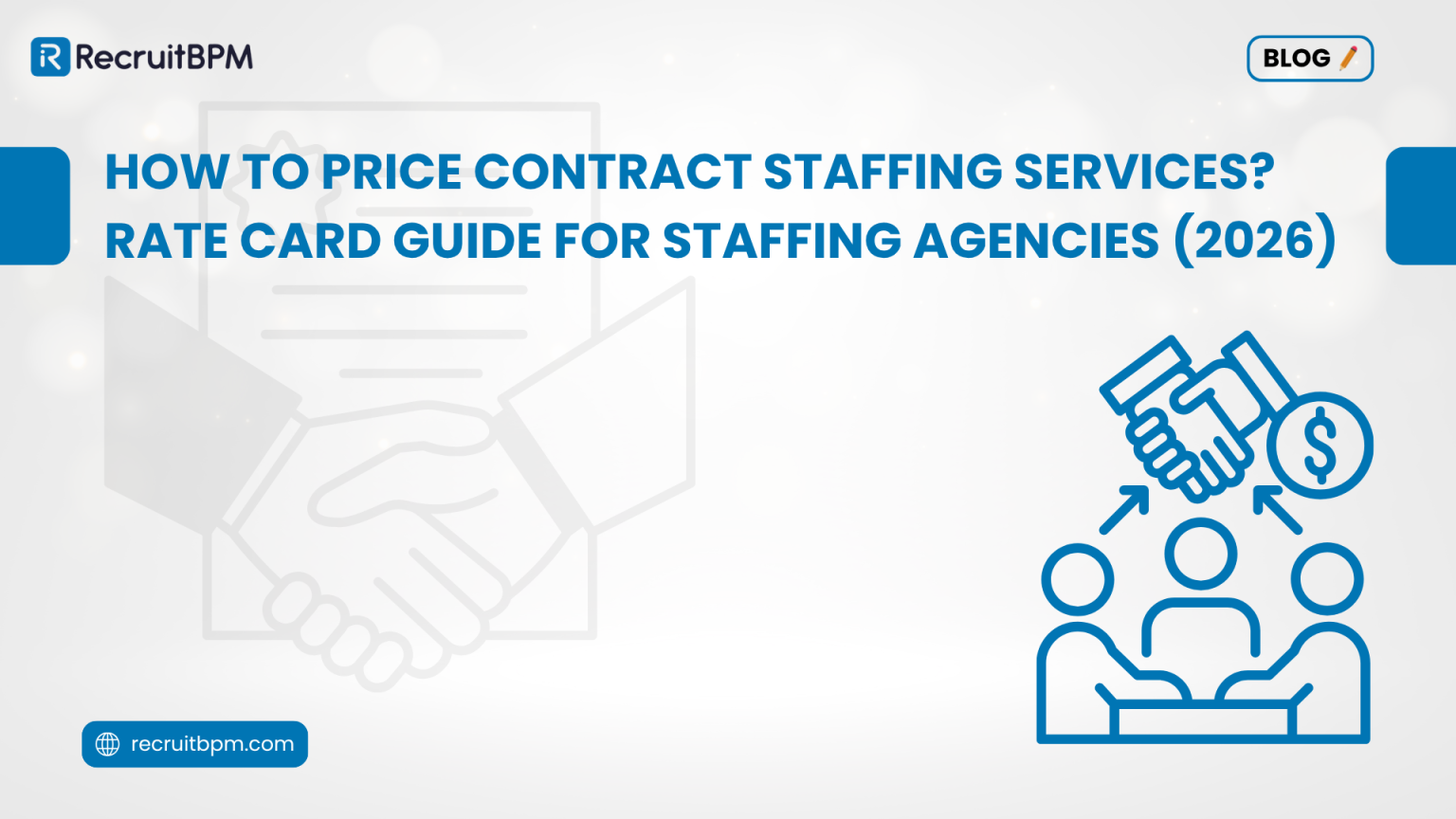 How to Price Contract Staffing Services? Rate Card Guide for Staffing ...