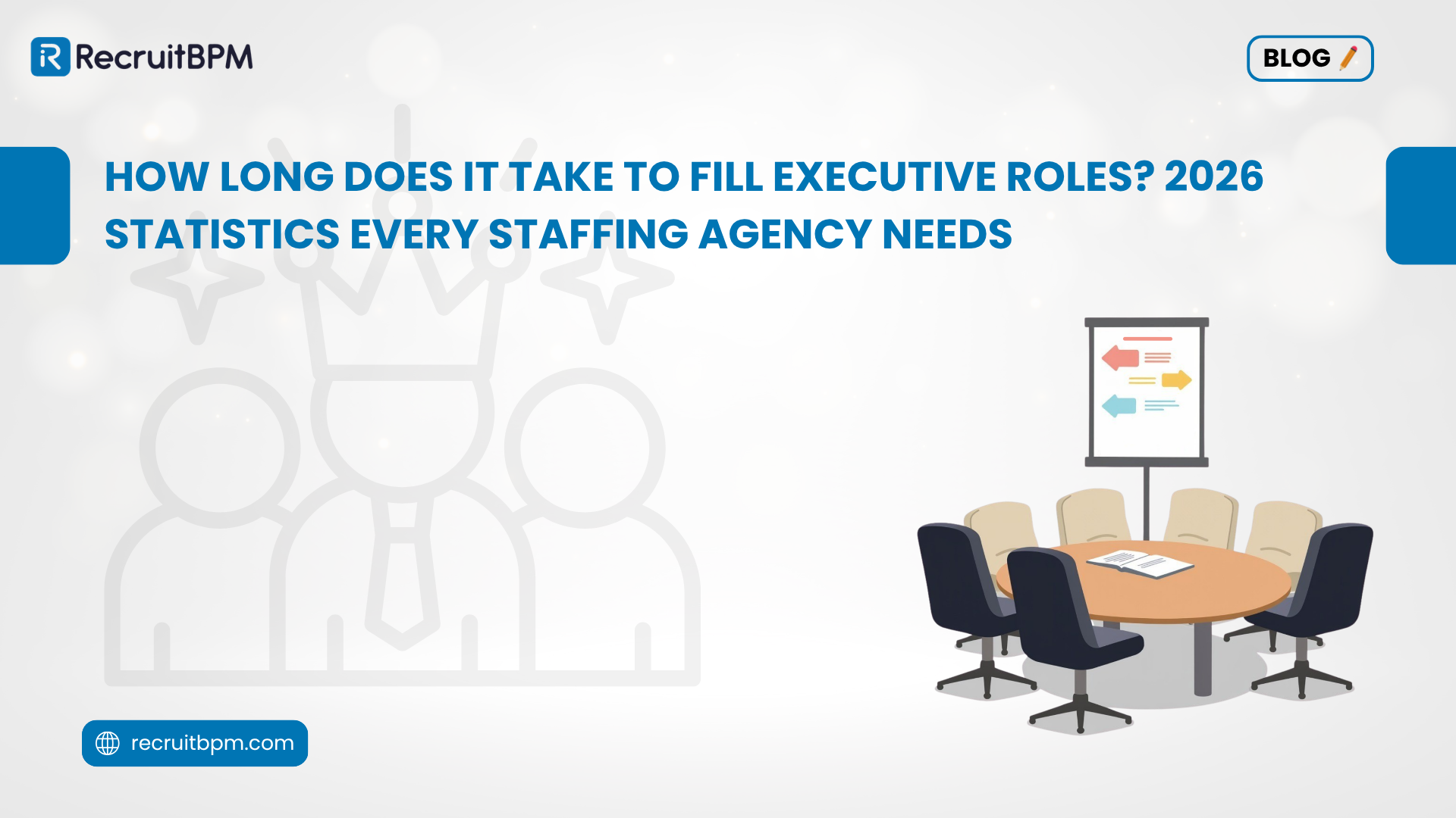How Long Does It Take to Fill Executive Roles? 2026 Statistics Every Staffing Agency Needs